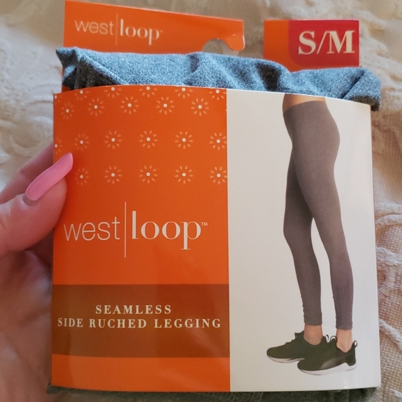 Donated West Loop S/M Gray Leggings - Picture 1 of 2